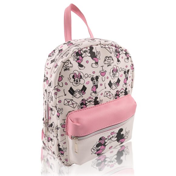 5361 Disney Minnie Mouse Backpack , , Boys, Girls, Unisex | Cute PU Leather main image 4